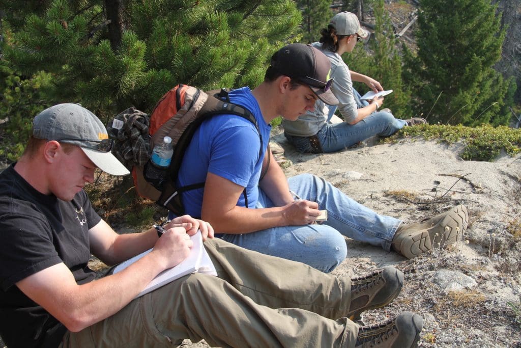 Montana Western Geology Students