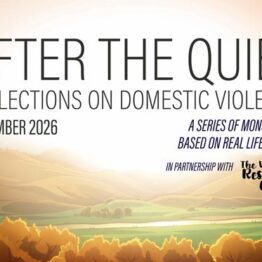 After the Quiet: Reflections of Domestic Violence. November 2026.