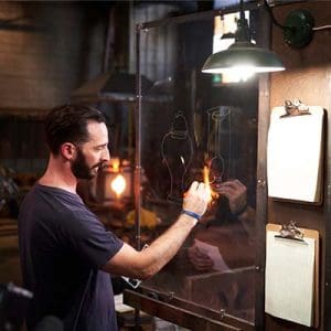 UMW Glass Program & Fine Arts Gallery Hosts Artist in Residence Alex Rosenberg