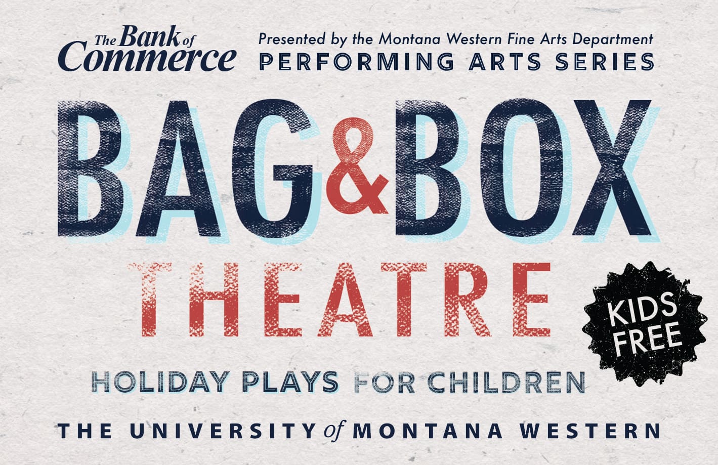 Holiday Bag and Box Theatre