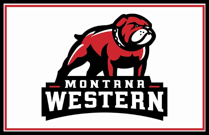 University of Montana Western Bulldog logo. 