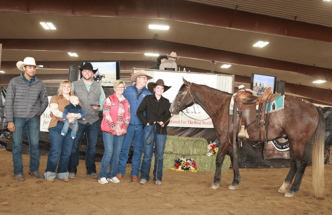 High Selling Colt RSR BROS BET and rider Keelyn Hall.