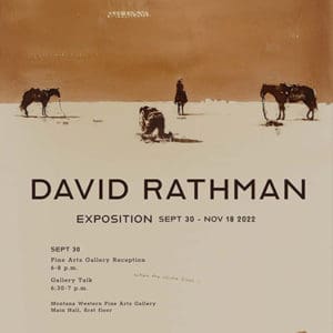 Montana Western Fine Arts Gallery to Host Artist David Rathman