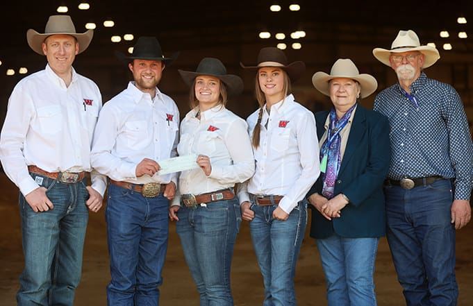 UMW Places First at Road to the Horse & Idaho Horse Expo Colt Starting Competition.