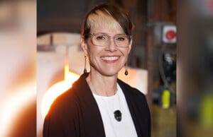 Glass artist Katherine Gray