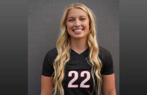 Montana Western’s Kaylee Fritz Receives Montana Athletes in Service Award
