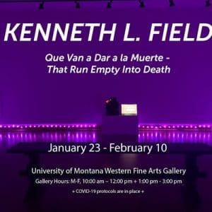 UMW Fine Arts Gallery presents Kenneth L. Field