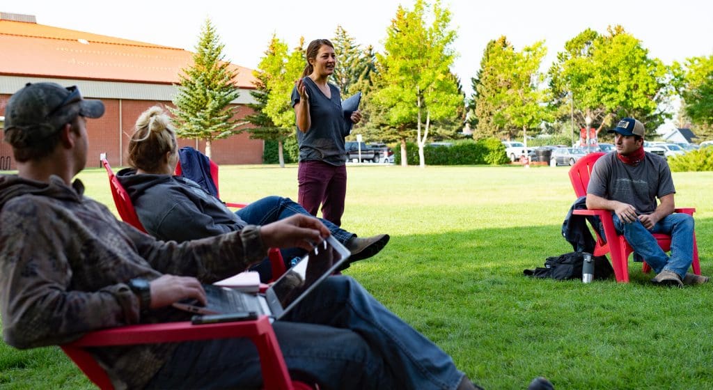 Outdoor Class at UMW