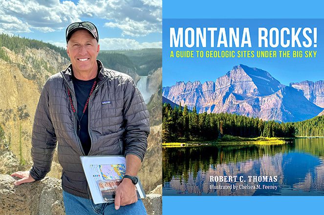 Dr. Rob Thomas (Left) and Montana Rocks Book Over (right).