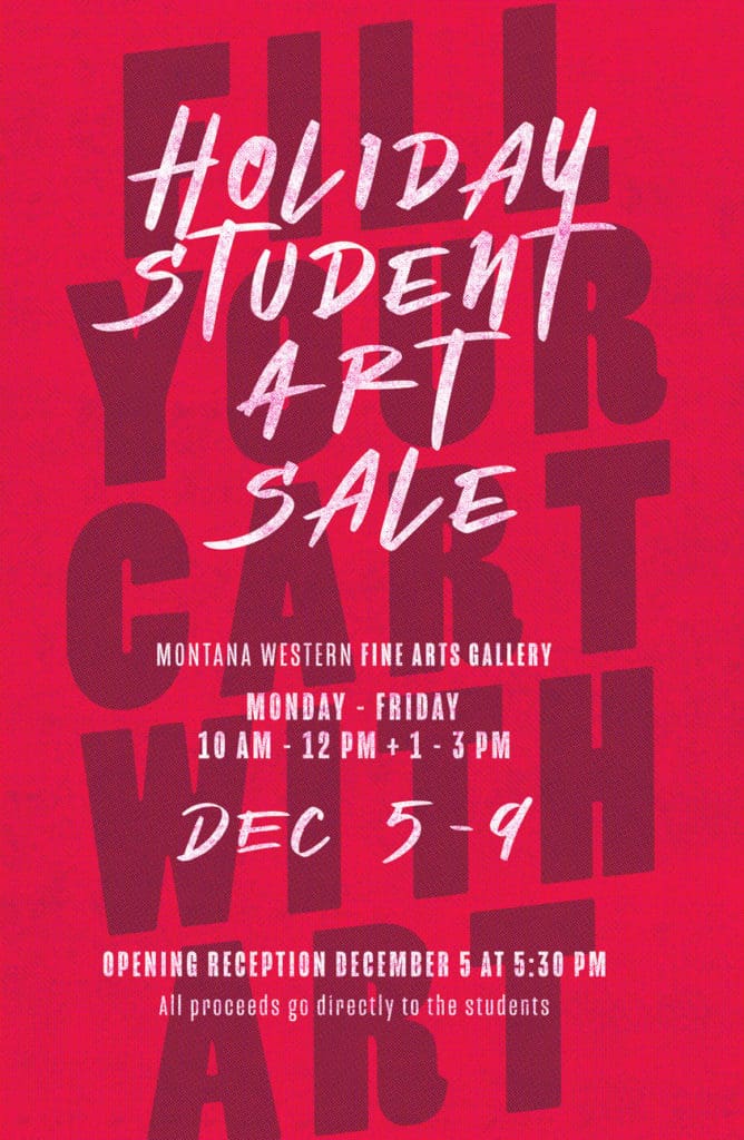 Holiday Student Art Sale