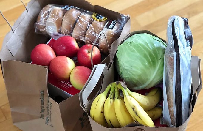 Women's Resource Center Meals in a bag